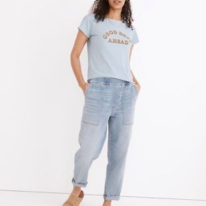 Madewell Relaxed Pull on Jean